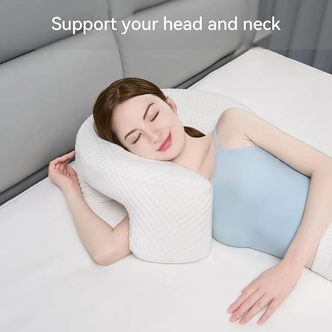 Ergonomic Side Sleeping Pillow With Arm Holes manufacturers